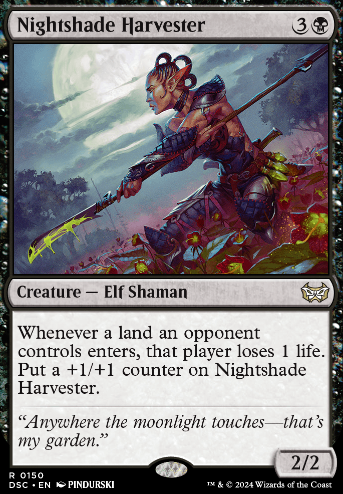 Featured card: Nightshade Harvester