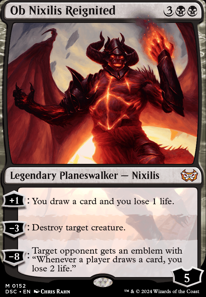 Ob Nixilis Reignited feature for Meta:Duel Ob Nixilis Deck