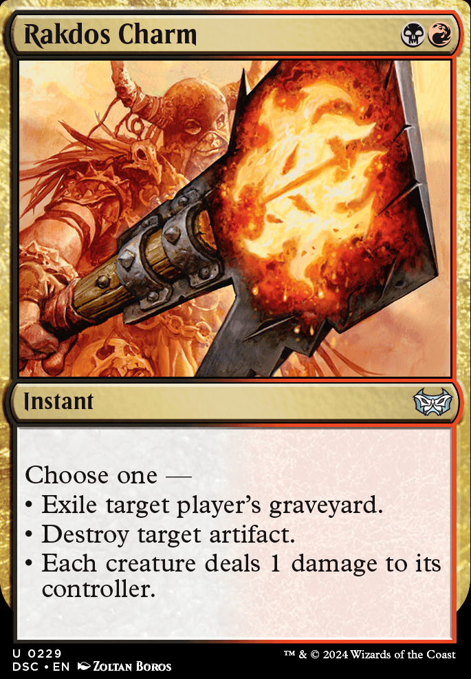 Featured card: Rakdos Charm