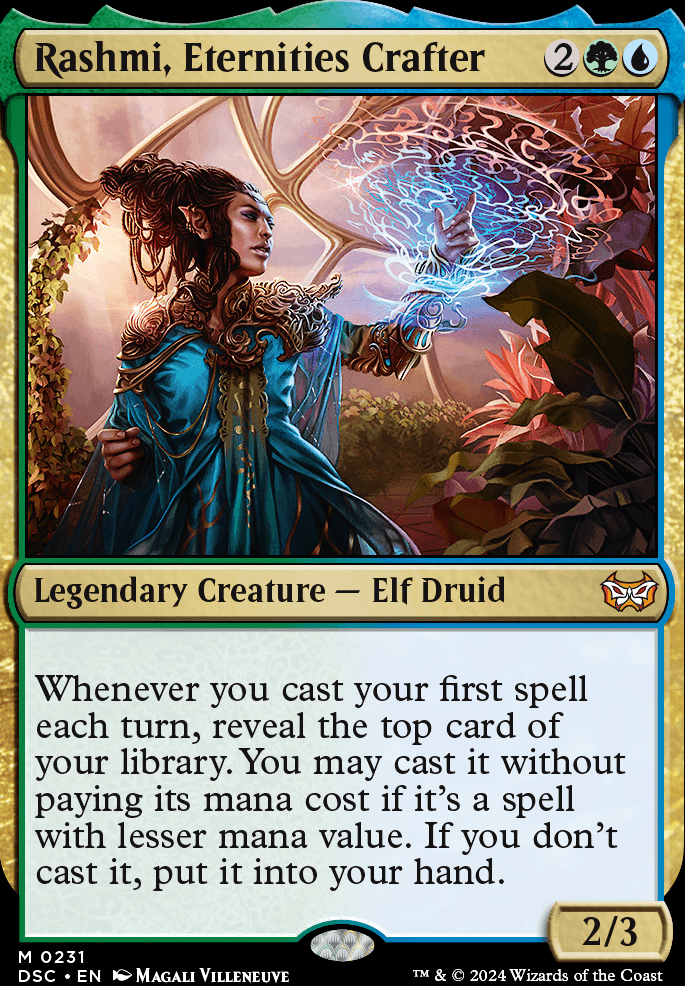 Featured card: Rashmi, Eternities Crafter