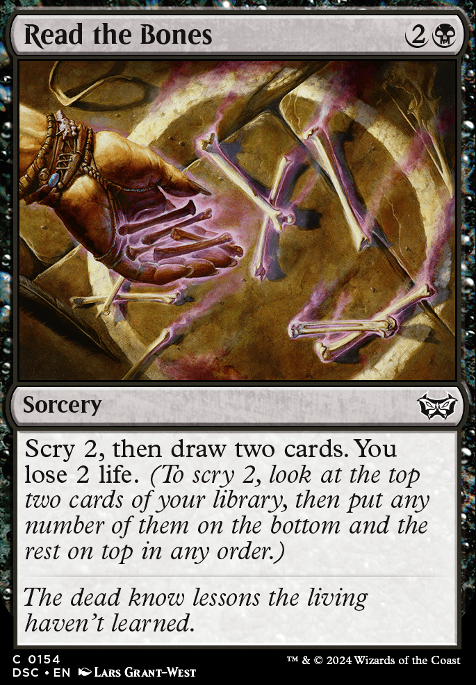 Featured card: Read the Bones