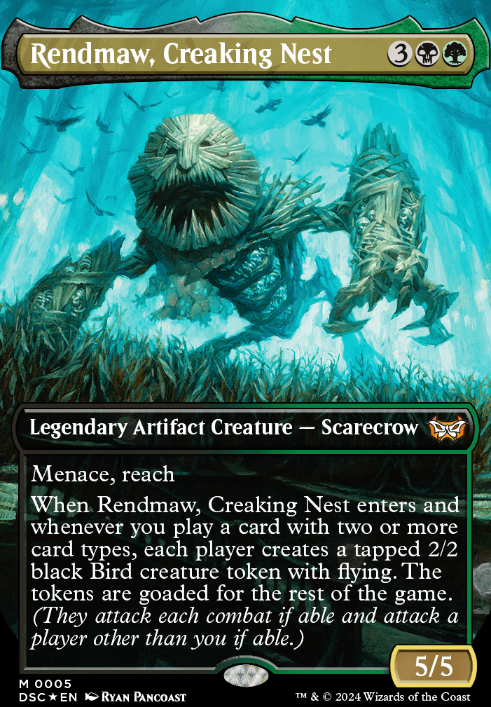 Rendmaw, Creaking Nest feature for Colossal Rendmaw