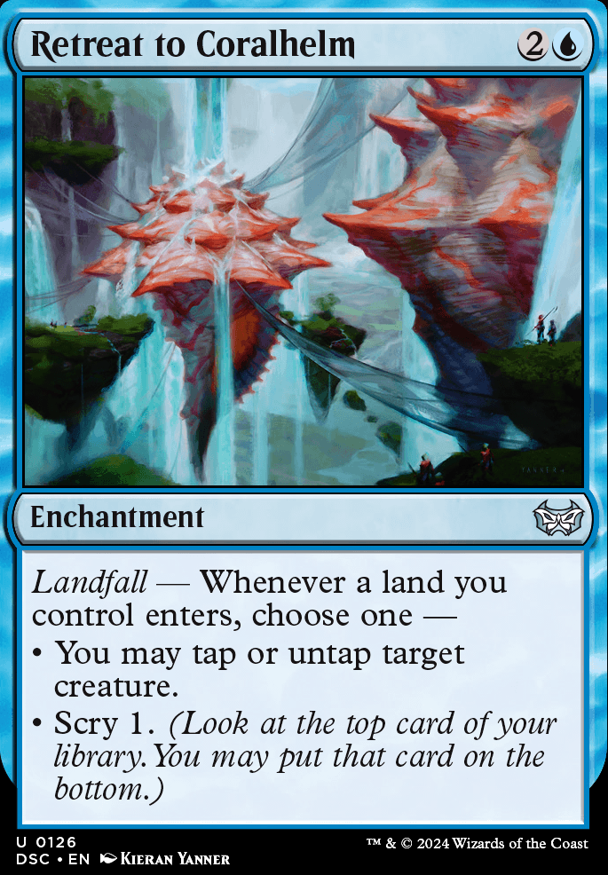 Featured card: Retreat to Coralhelm