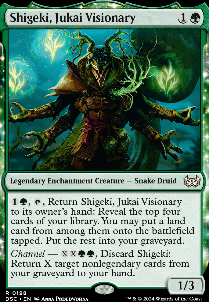 Featured card: Shigeki, Jukai Visionary