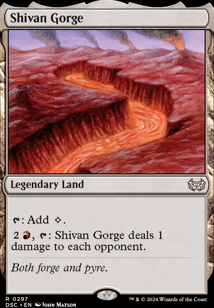 Featured card: Shivan Gorge