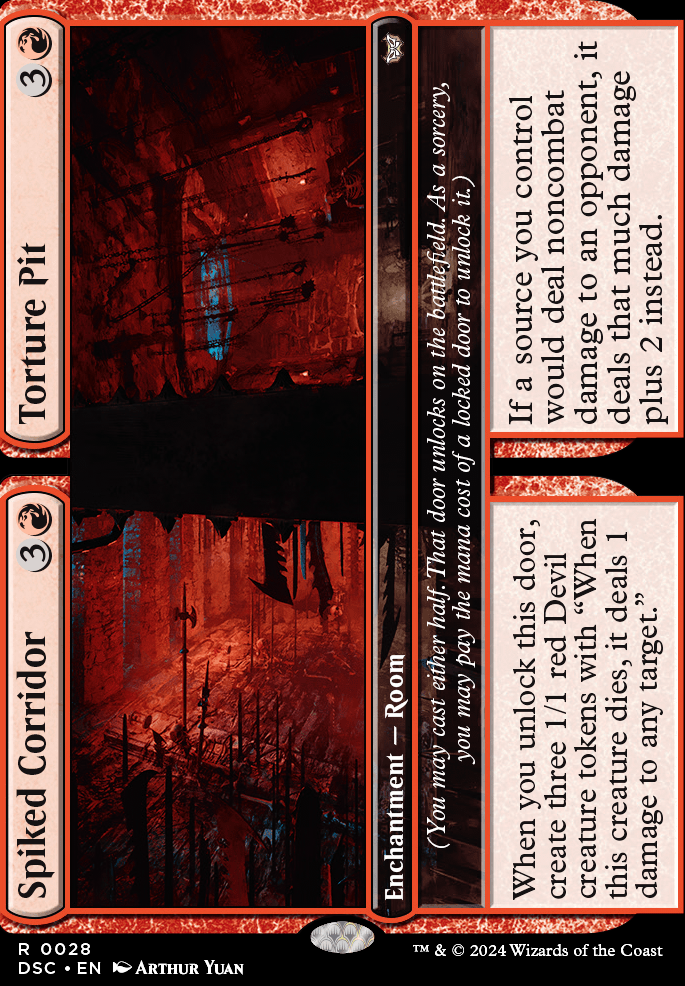 Featured card: Spiked Corridor / Torture Pit