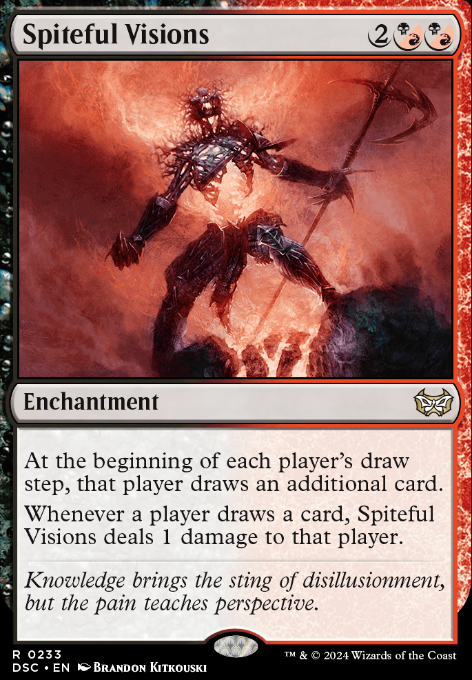 Featured card: Spiteful Visions