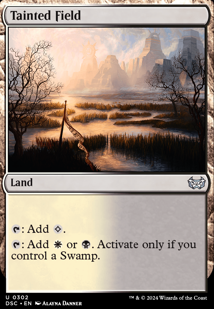 Featured card: Tainted Field