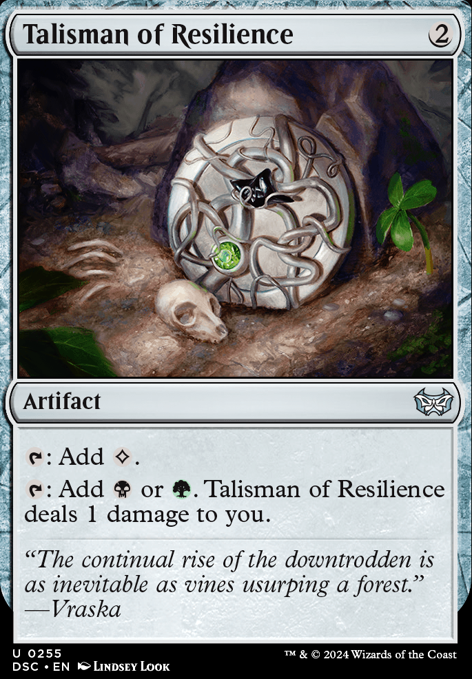 Talisman of Resilience feature for 5C/Colorless Kenrith, True Highlander