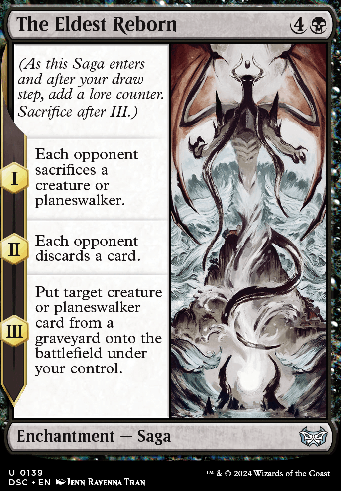 The Eldest Reborn feature for Mono-Black Midrange