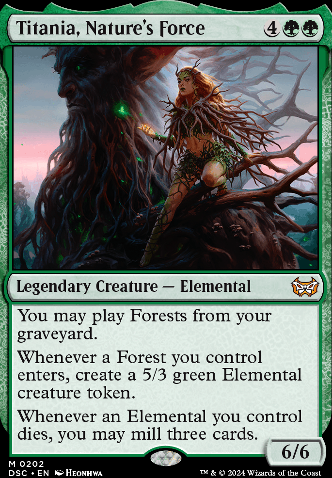 Titania, Nature's Force feature for The Island Awakened [[Primer]]