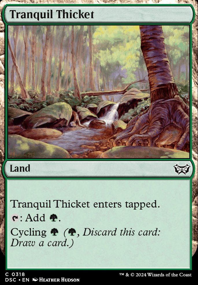 Tranquil Thicket feature for Tittynia