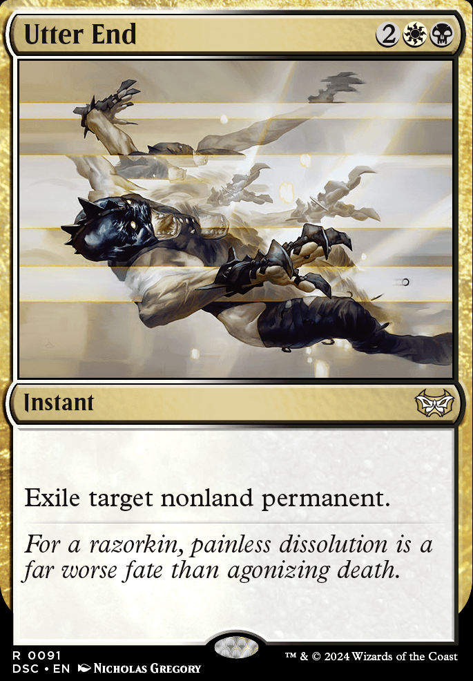 Utter End feature for Orzhov Removal Suite