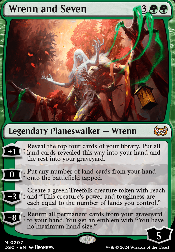 Wrenn and Seven feature for Simic Token Ramp