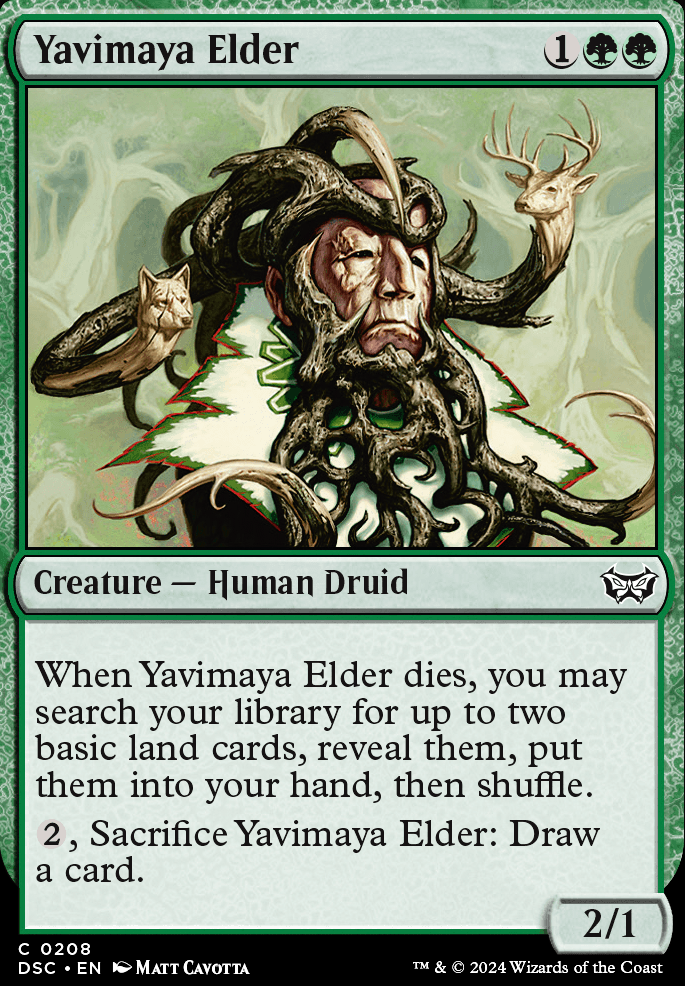 Featured card: Yavimaya Elder