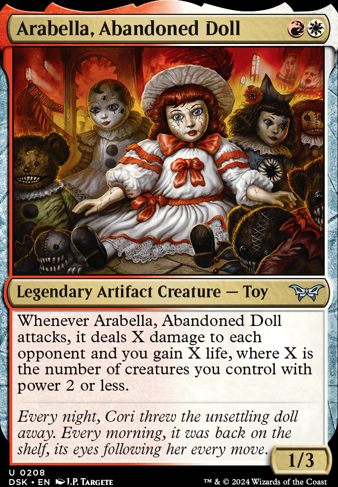 Featured card: Arabella, Abandoned Doll