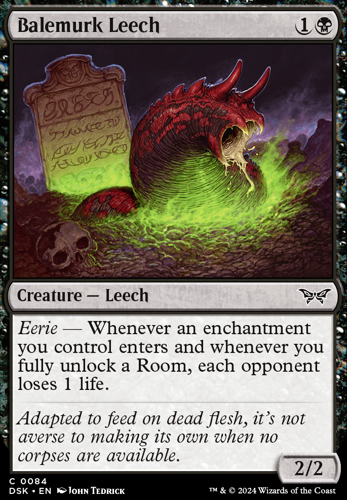 Balemurk Leech feature for leech tribal