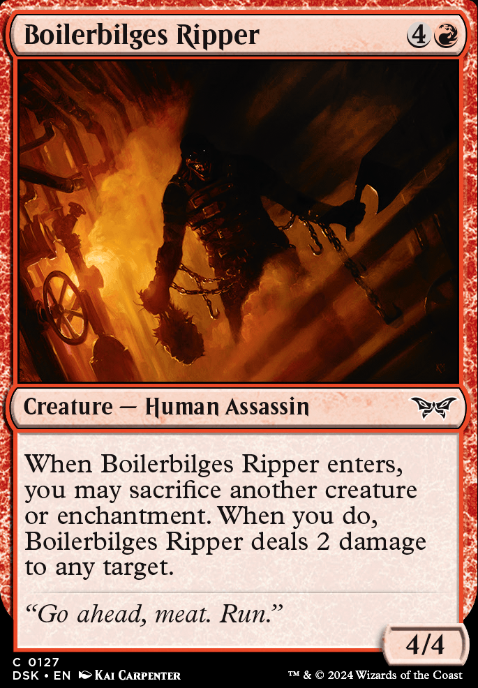 Featured card: Boilerbilges Ripper