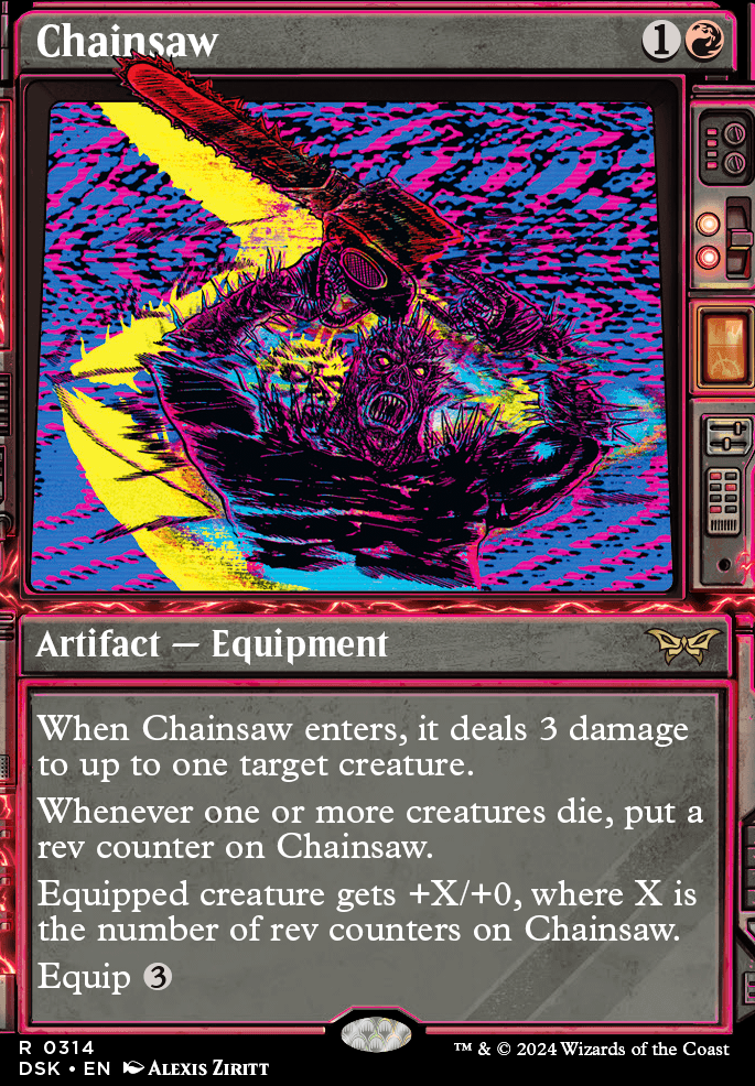 Featured card: Chainsaw
