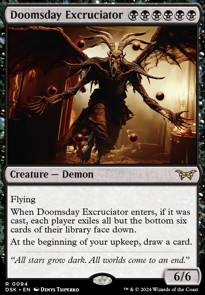 Doomsday Excruciator feature for Doomsday demon