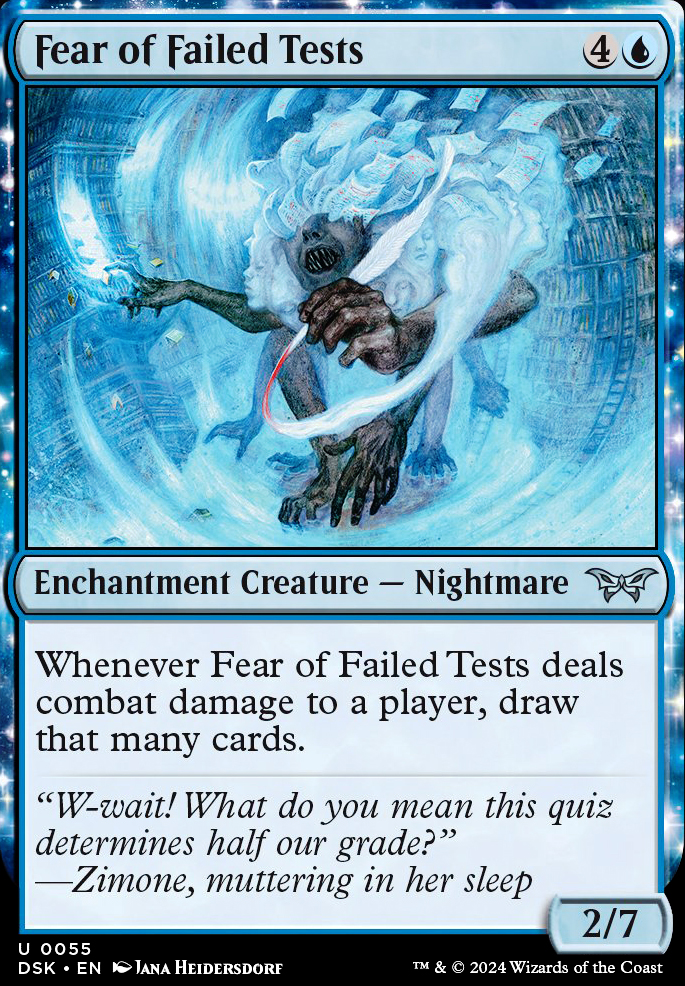 Featured card: Fear of Failed Tests