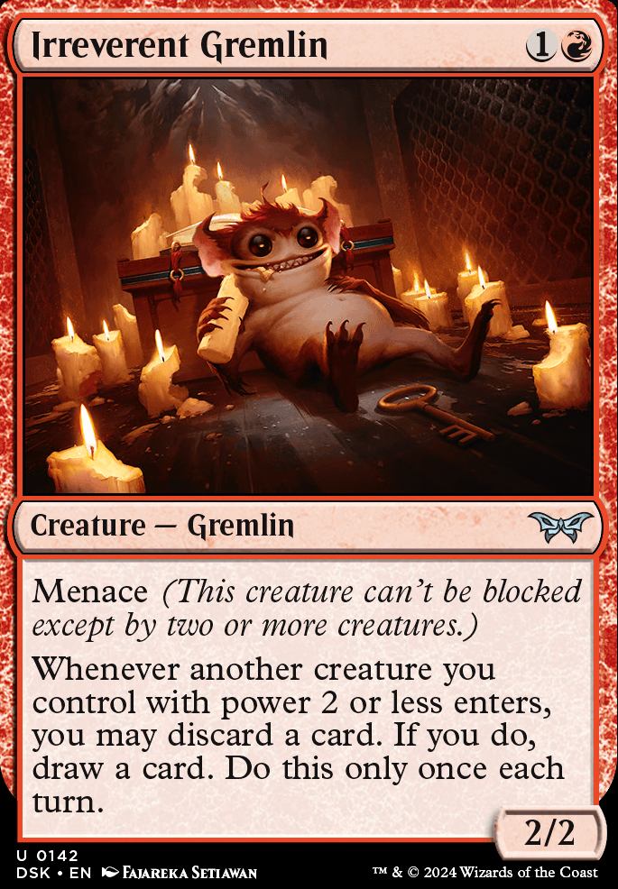 Featured card: Irreverent Gremlin