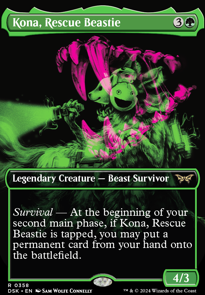 Featured card: Kona, Rescue Beastie