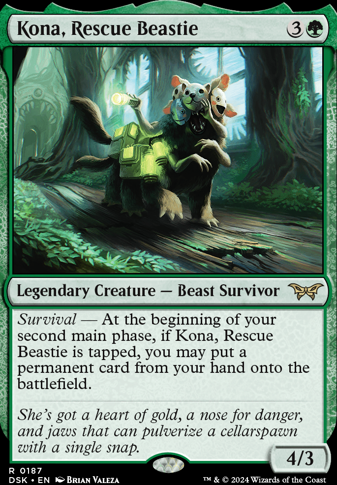 Featured card: Kona, Rescue Beastie