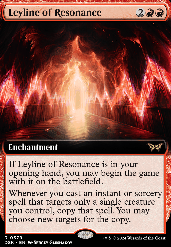 Leyline of Resonance feature for Zada the real Goblin King!