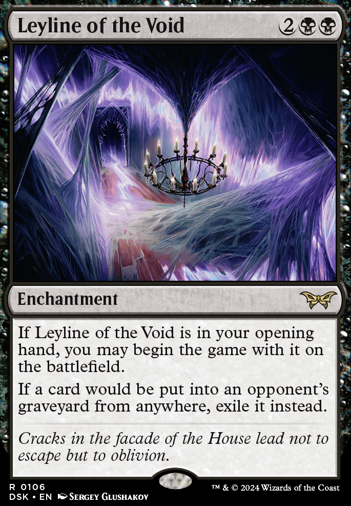 Featured card: Leyline of the Void