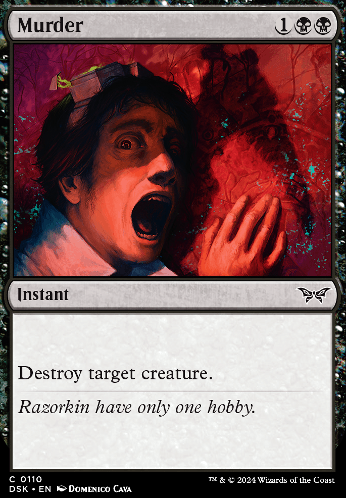 Featured card: Murder