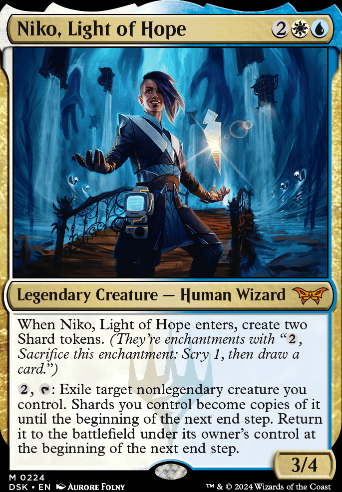 Niko, Light of Hope feature for Shattered Glass Kills | Niko EDH