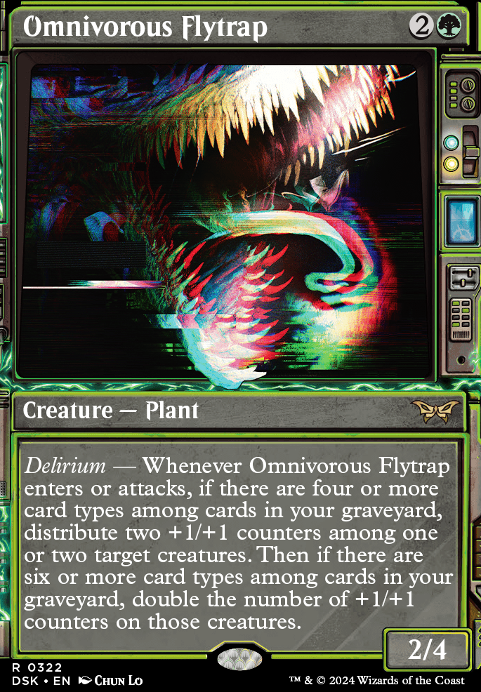 Featured card: Omnivorous Flytrap