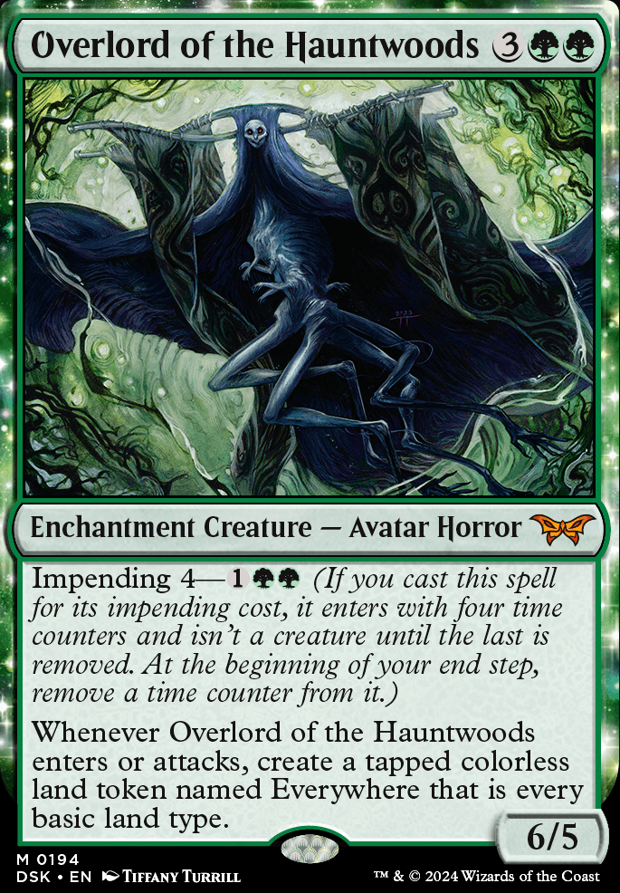 Overlord of the Hauntwoods feature for Jund DMR