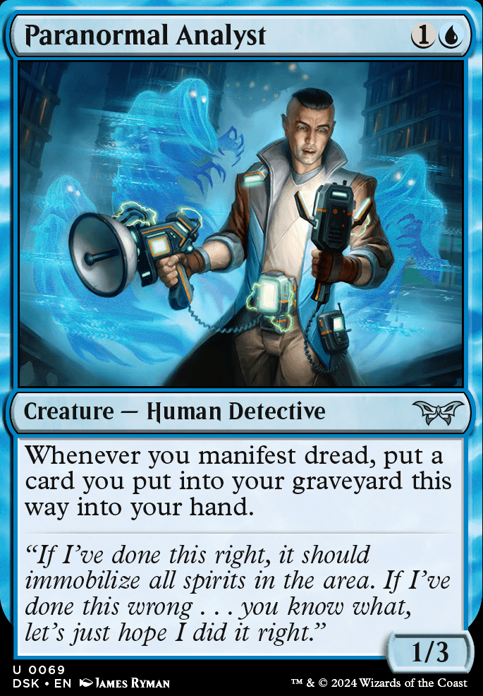 Paranormal Analyst feature for Simic morphlike