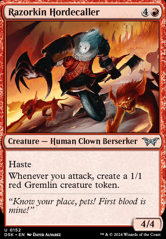 Featured card: Razorkin Hordecaller