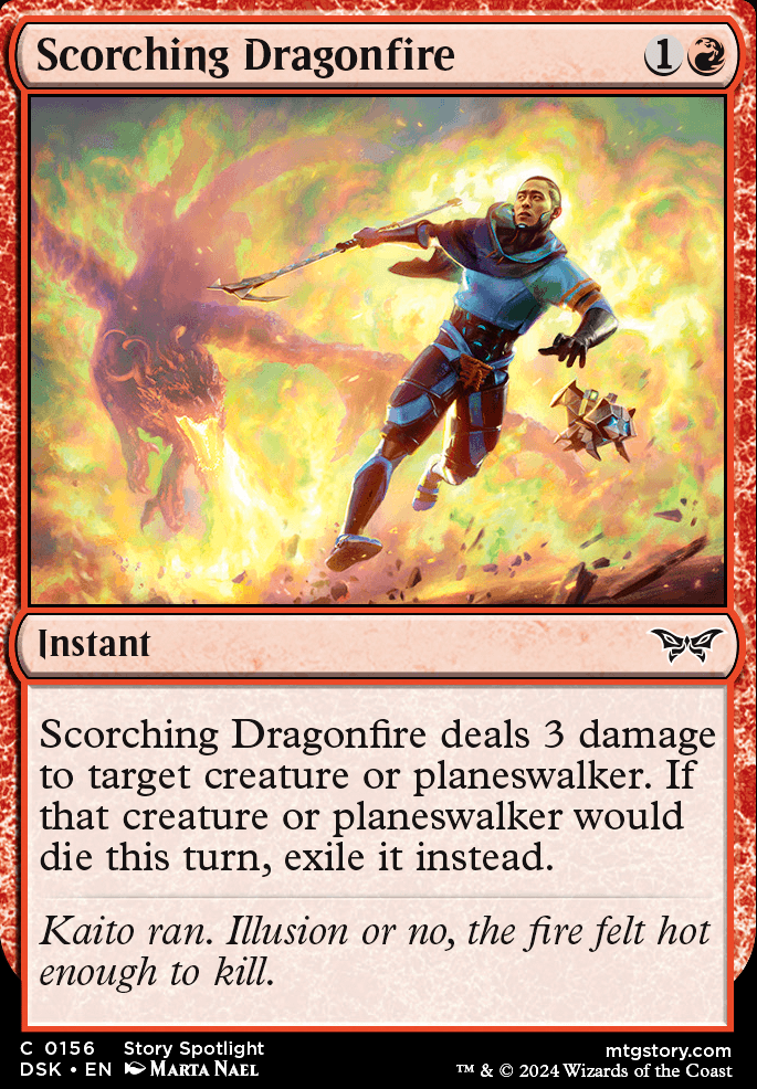 Featured card: Scorching Dragonfire