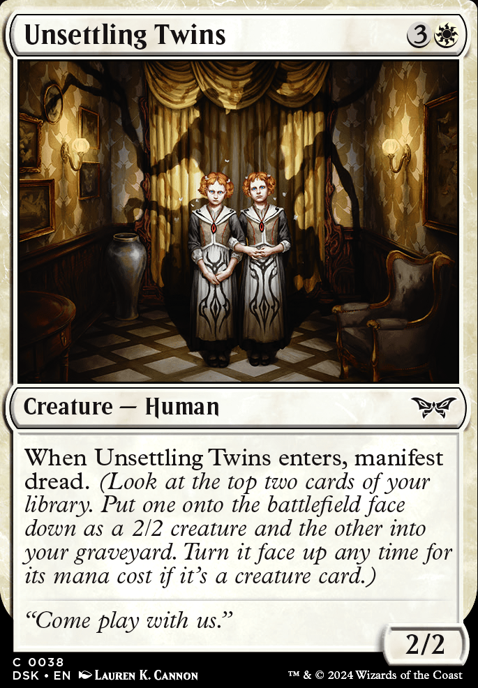 Unsettling Twins