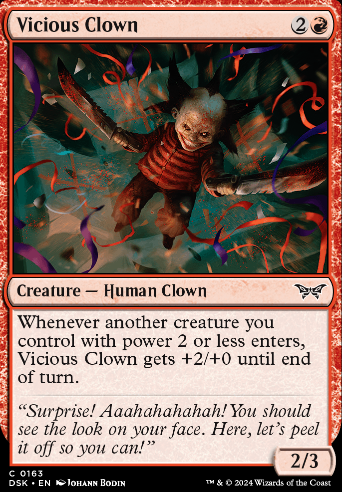 Featured card: Vicious Clown