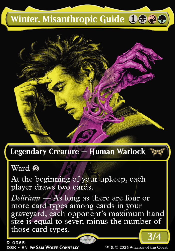 Winter, Misanthropic Guide feature for 20 Decks in One ~ Anti-Delirium