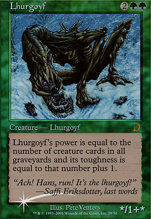 Featured card: Lhurgoyf