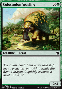 Featured card: Colossodon Yearling