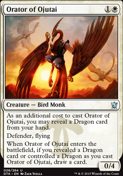 Featured card: Orator of Ojutai