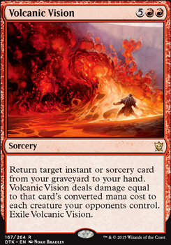 Featured card: Volcanic Vision