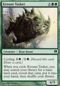 Featured card: Krosan Tusker