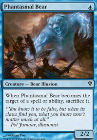 Phantasmal Bear feature for Illusions Blue Aggro