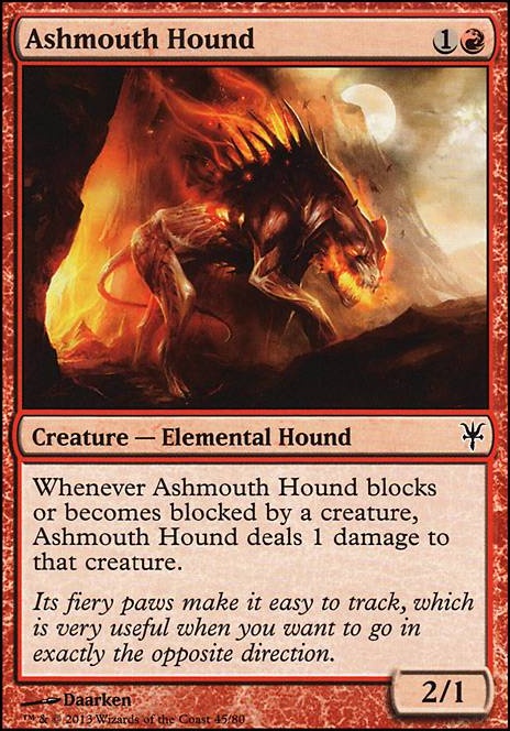 Featured card: Ashmouth Hound