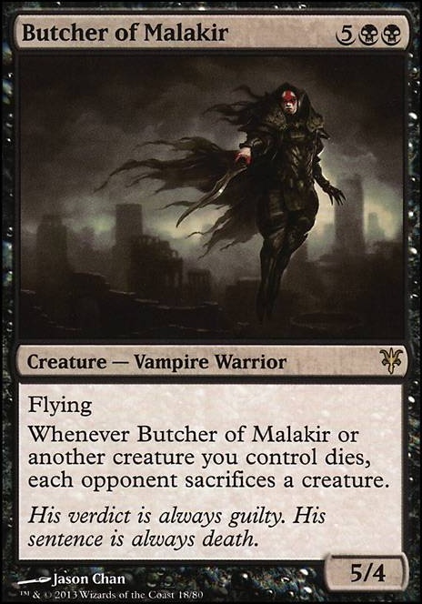 Featured card: Butcher of Malakir