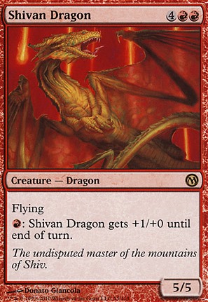 Featured card: Shivan Dragon