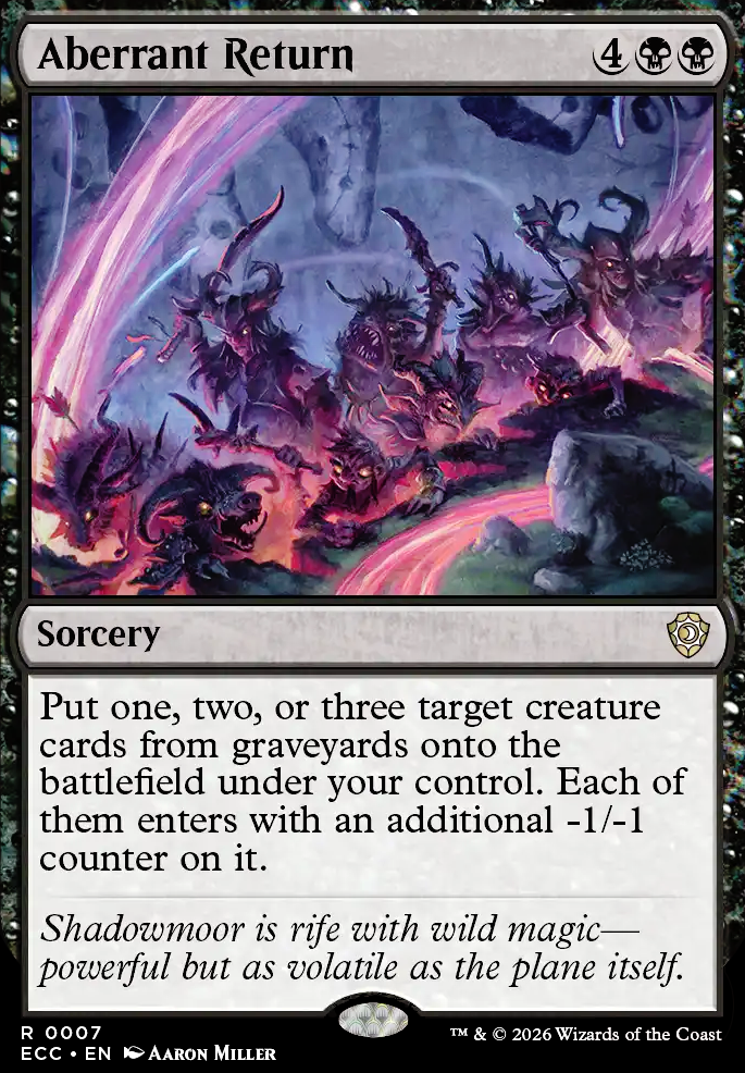 Aberrant Return